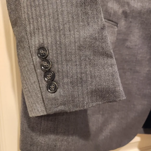 Stafford Charcoal Gray Blazer - Picture 2 of 7